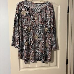 lightweight polyester blouse